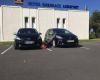 Bordeaux Green Car